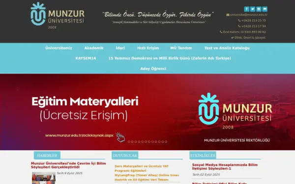 munzur.edu.tr