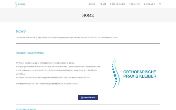orthopaedische-praxis-kleiber.de