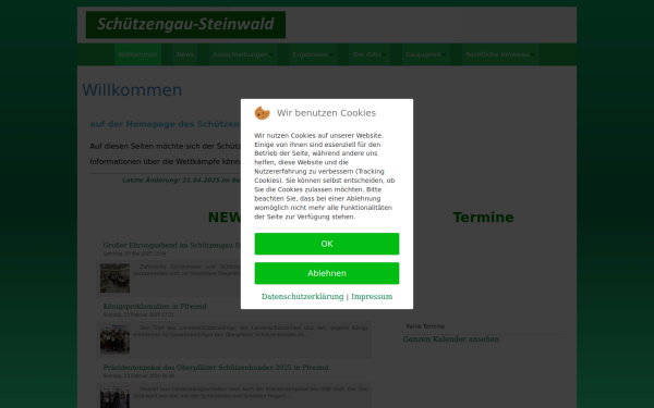 schuetzengau-steinwald.de