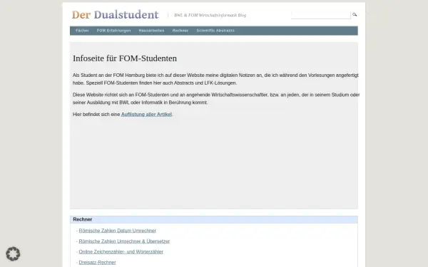 www.derdualstudent.de