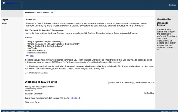 daveanselmi.com