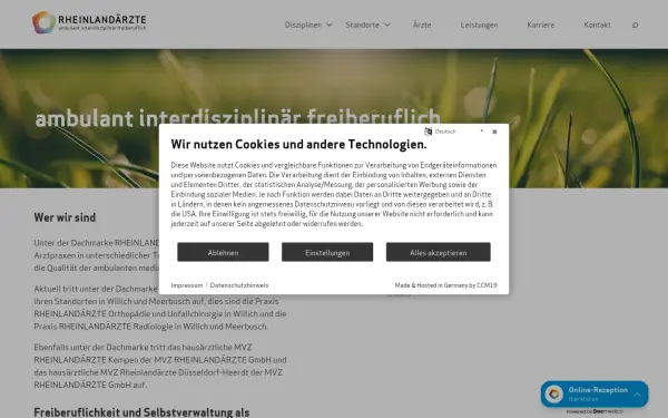 www.rheinlandaerzte.de