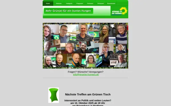 gruene-hungen.de