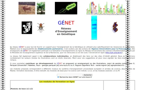 genet.univ-tours.fr