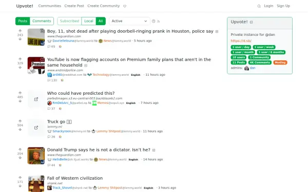 upvote.au