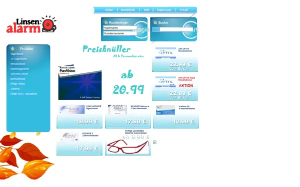 linsenalarm.de