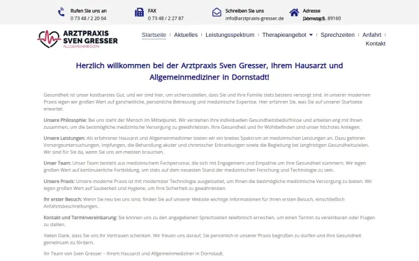 www.arztpraxis-gresser.de