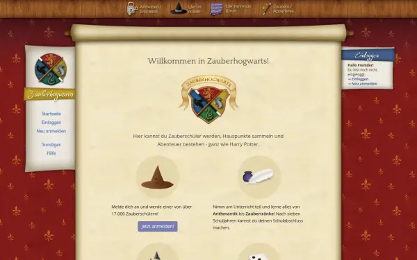 www.zauberhogwarts.de