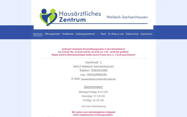 www.hausarztpraxis-sachsenhausen.de