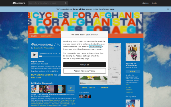 bicyclesforafghanistan.bandcamp.com