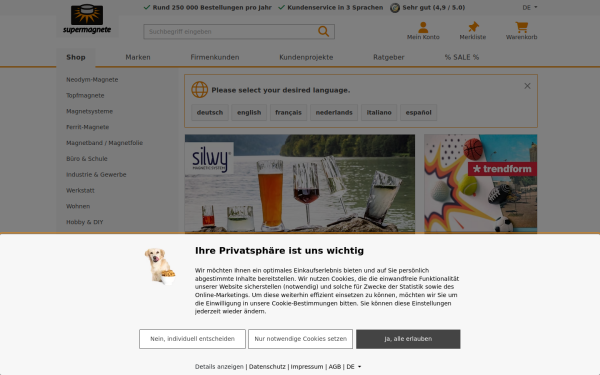 www.supermagnete.de