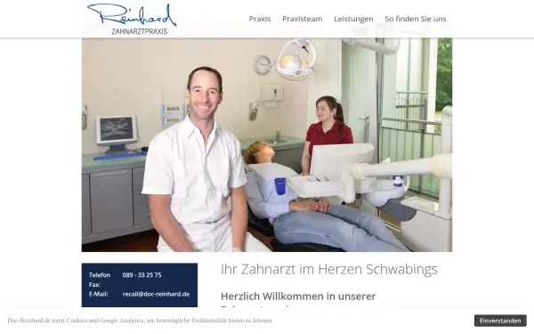 www.zahnarzt-reinhard.de