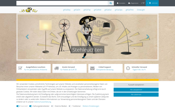 www.gagalamp.de