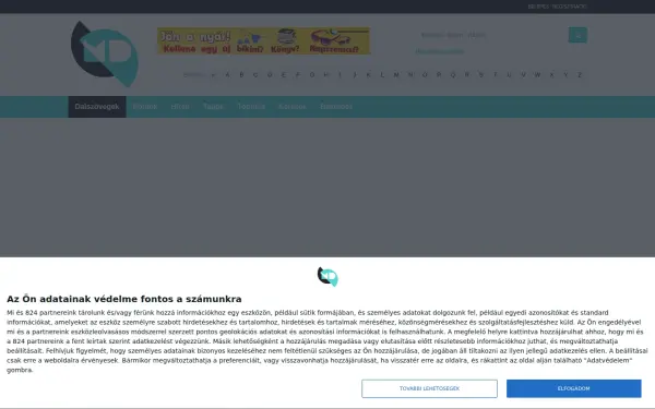 www.magyar-dalszoveg.hu