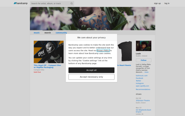 loah.bandcamp.com