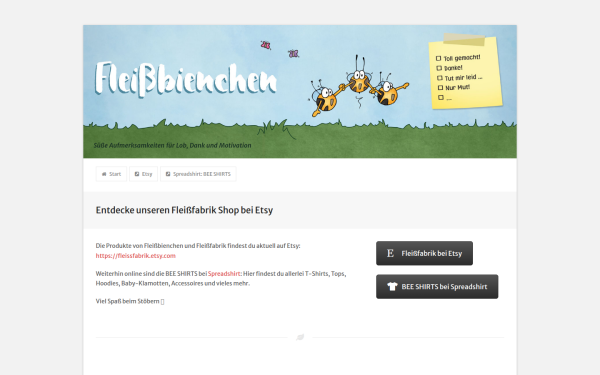 www.fleissbienchen.de