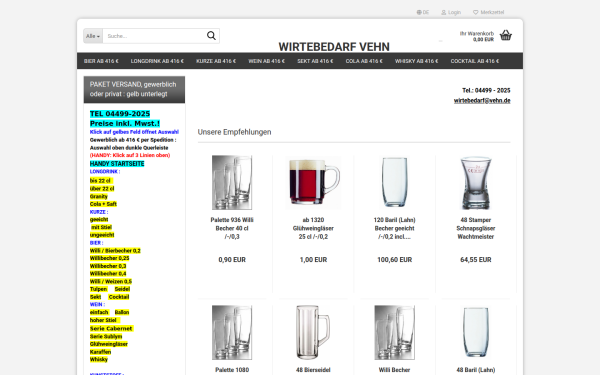 www.glaeser-direkt-shop.de