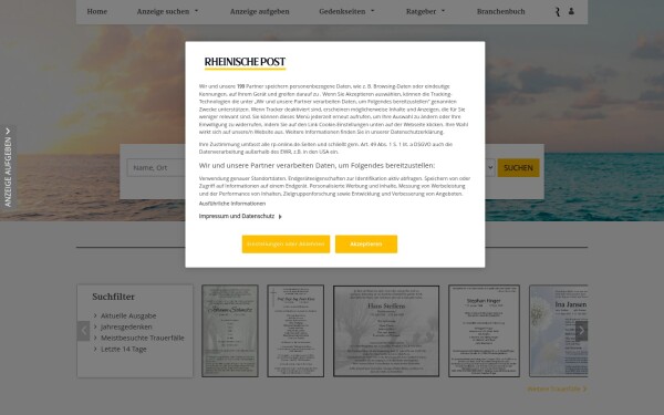 trauer.rp-online.de
