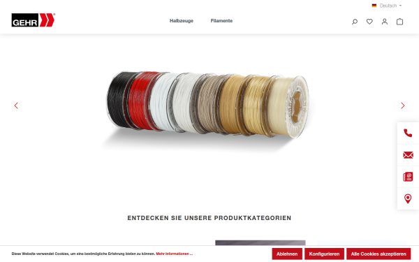 gehrwebshop.gehr.de
