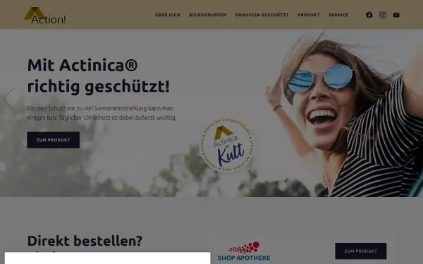 actinicalotion.com