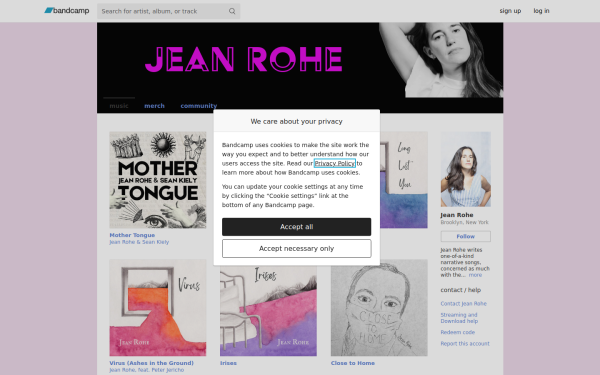jeanrohe.bandcamp.com