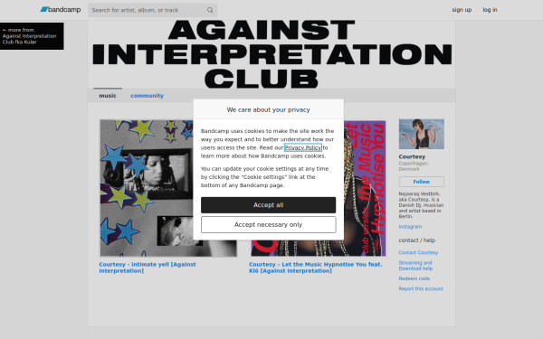 courtesy707.bandcamp.com