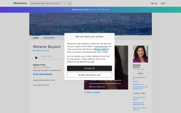 melanieboyack.bandcamp.com
