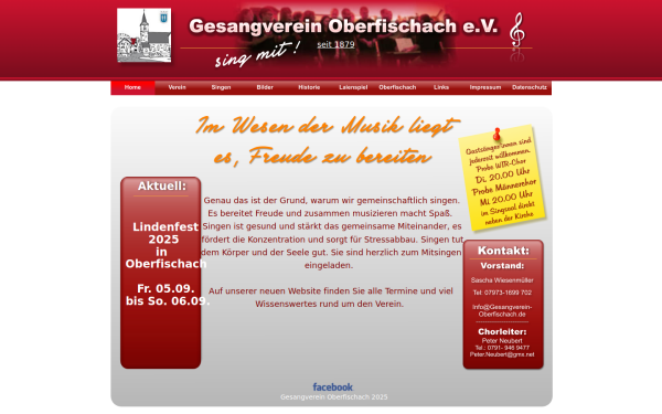 gesangverein-oberfischach.de
