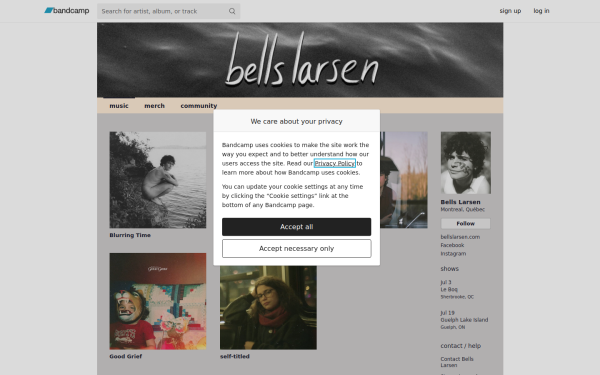bellslarsen.bandcamp.com