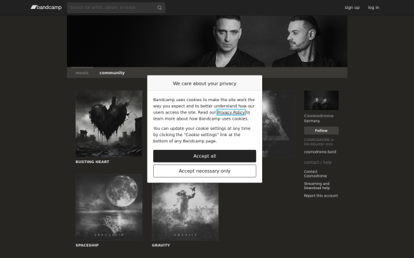 cosmodromeofficial.bandcamp.com