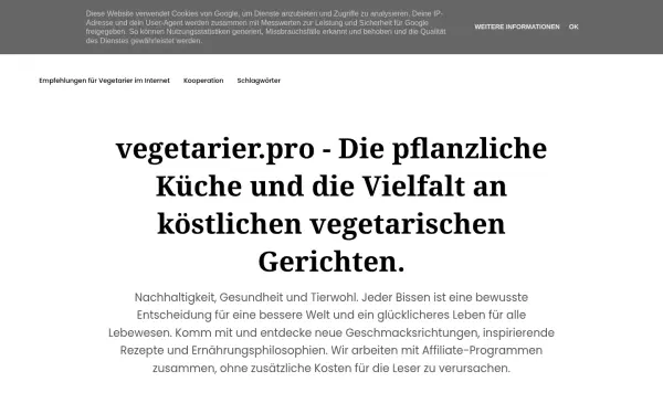 www.vegetarier.pro