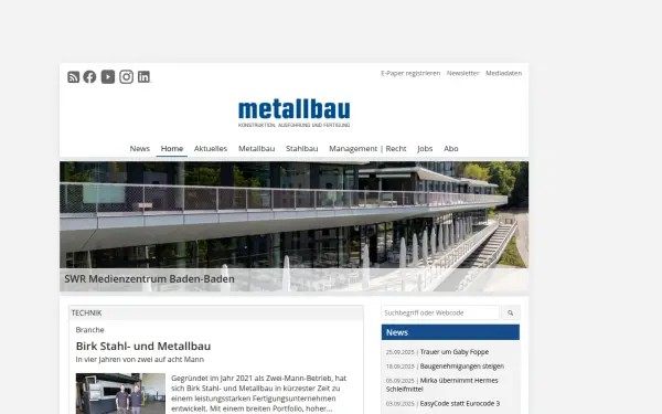 www.metallbau-magazin.de