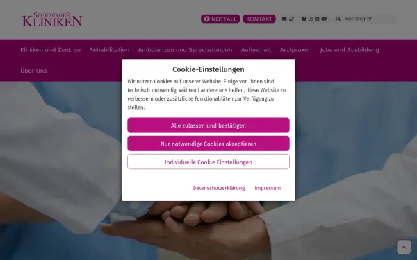 www.segebergerkliniken.de
