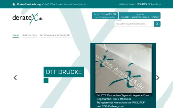 www.deratex24.de