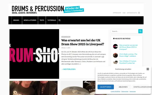 www.drumsundpercussion.de