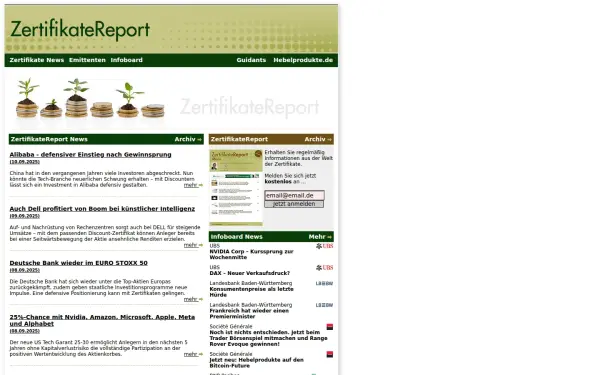 www.zertifikatereport.de