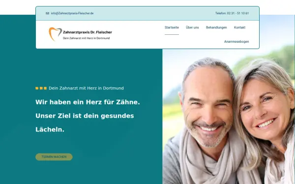 zahnarztpraxis-fleischer.de