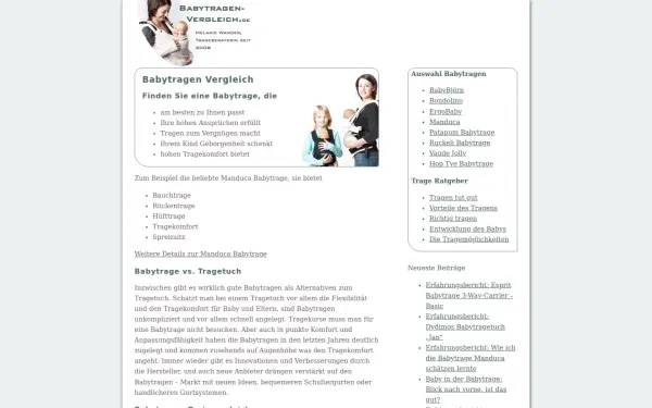 www.babytragen-vergleich.de
