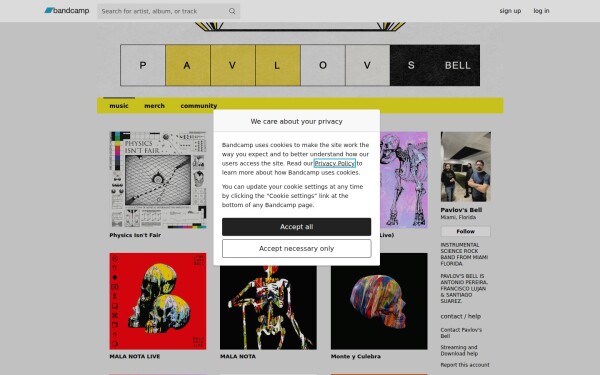 pavlovsbell.bandcamp.com