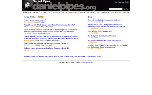 de.danielpipes.org