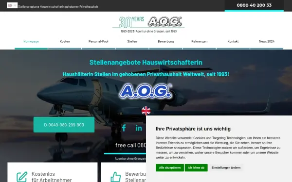 www.stellenangebote-hauswirtschafterin.de