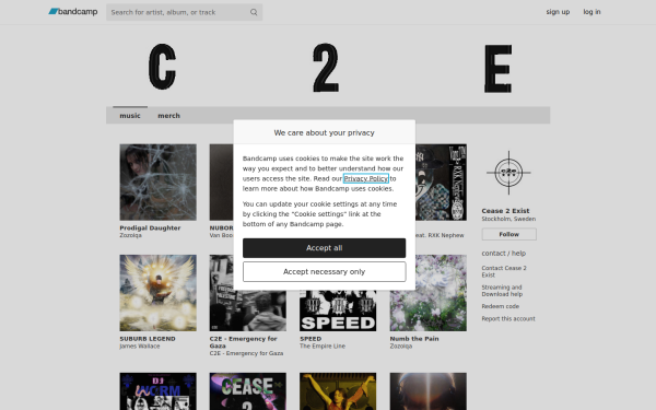 cease2exist.bandcamp.com