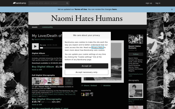 naomihateshumans.bandcamp.com