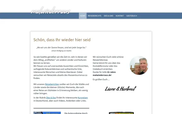 www.malwiederraus.de
