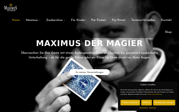 maximusdermagier.de