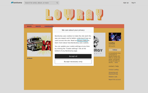 lowray1.bandcamp.com