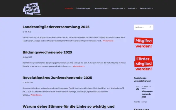 linksjugend-saar.de