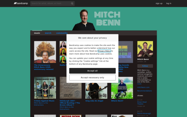 mitchbenn.bandcamp.com