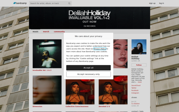 delilahholliday.bandcamp.com