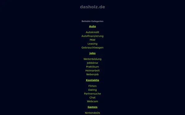 dasholz.de